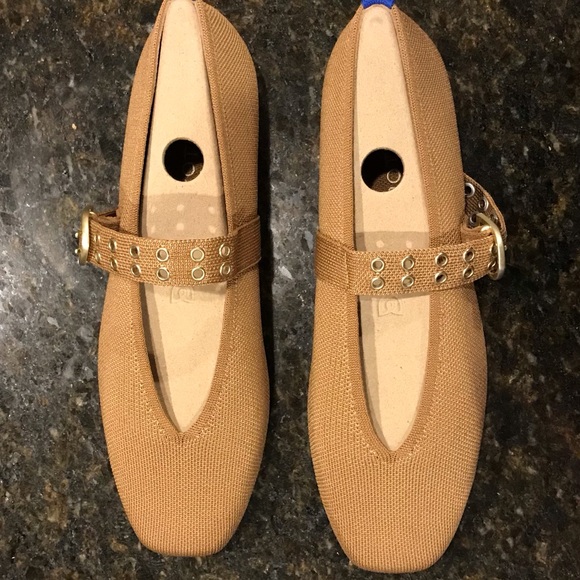 Rothy's Shoes - Rothy’s The Max Buckle Mary Jane color Java Chip